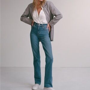 Abercrombie Ultra High Rise 90s straight